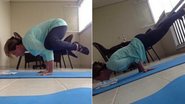 Zilu mostra equilíbrio impressionante em aula de ioga - Instagram/Reprodução