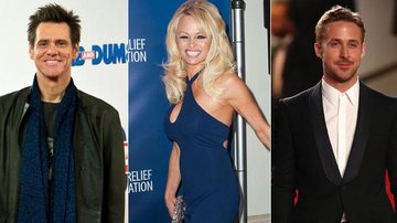 Jim Carrey, Pamela Anderson e Ryan Gosling - Getty Images