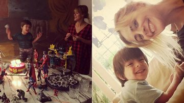 Juliana Silveira e o filho, Bento - Reprodução / Instagram