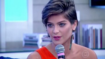Isabella Santoni no 'Encontro' - Reprodução TV Globo