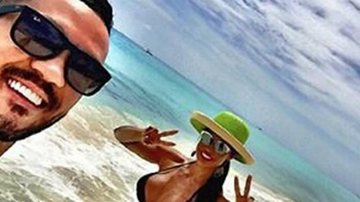 Belo e Gracyanne Barbosa curtem folga em Cancún - Instagram/Reprodução
