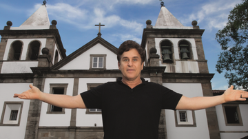 No Mosteiro de São Bento, Rio, Marcos fala da primeira lembrança religiosa da infância: a Ave-Maria no rádio. - FABRIZIA GRANATIERI/OBJECTIVA IMAGEM