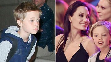 Shiloh, filha de Angelina Jolie e Brad Pitt, muda o visual - AKM-GSI/Splash e Getty Images