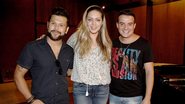 Tânia Mara grava com Marcos & Belutti - Marcos Ribas/Brazil News