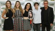 Rosanne Mulholland, Ingrid Guimarães, Alice Braga, Fábio Assunção e o filho, João - MARCOS FERREIRA/Brazil News