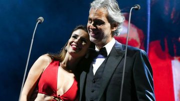 Paula Fernandes faz dueto com Andrea Bocelli em SP - Manuela Scarpa/Brazil News