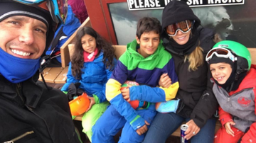 Marcio Garcia curte férias em família no Colorado - Reprodução/Instagram