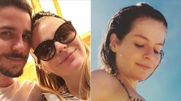 Vitoria Frate aparece de biquíni e exibe barrigão na praia - Reprodução Instagram