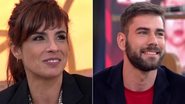Maria Ribeiro e Geovanni no Encontro - TV Globo/Reprodução