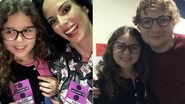 Isabella, Ana Furtado e Ed Sheeran - Reprodução / Instagram
