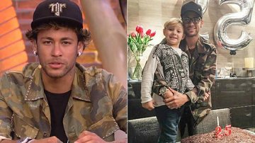 Neymar Jr. e Davi Lucca - Multishow e Instagram/Reprodução