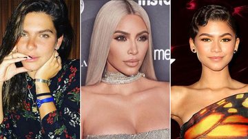 Mariana Goldfarb, Kim Kardashian e Zendaya - Getty Images/Instagram
