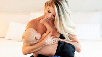 Karina Bacchi apoia a doação de leite materno - Reprodução Instagram
