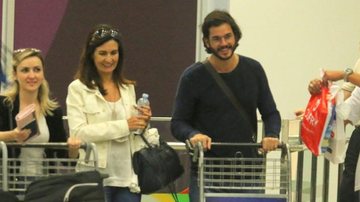 Fátima Bernardes e Túlio Gadelha voltam ao Brasil após viagem para Miami - Daniel Pinheiro/AgNews