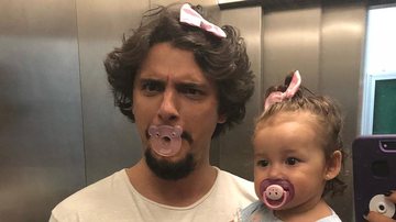 Bruno Gissoni e filha, Madalena - Reprodução/ Instagram