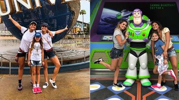 Com Otaviano Costa no Brasil, Flavia Alessandra viaja com as filhas para Orlando - Reprodução/Instagram