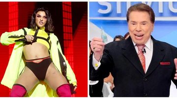Pabllo Vittar e Silvio Santos - Manuela Scarpa/Brazil News e Lourival Ribeiro/SBT