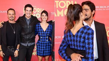 Thaila Ayala troca beijos com o namorado, Renato Góes, em evento com o ex, Paulo Vilhena - Manuela Scarpa/Brazil News