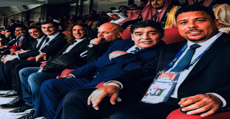 Ronaldo, Maradona, Puyol, Casillas e Alonso - Reprodução/Instagram