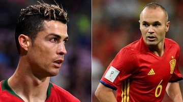 Cristiano Ronaldo e Iniesta - Getty Images