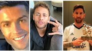 Cristiano Ronaldo, Neymar e Messi - Instagram / Reprodução