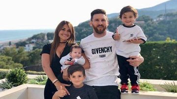 Messi tem apoio da família em jogo contra a Croácia - Instagram/Reprodução