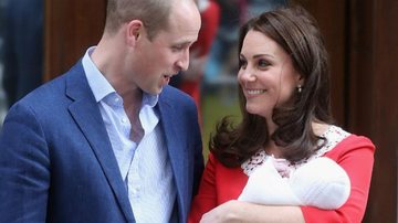 Príncipe William, Kate Middleton e Louis - Getty Images