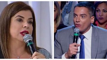 Mara Maravilha e Léo Dias - Reprodução/ SBT