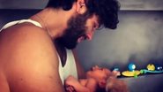 Dudu Azevedo e o filho, Joaquim - Reprodução/Instagram