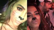 Anitta curte festa a fantasia agarradinha em DJ - Reprodução Instagram