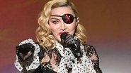 Madonna no palco do Billboard Awards 2019, apresentando o hit "Medellín" com Maluma. - Gettyimages