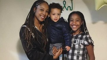 Negra Li com os filhos, Noah e Sofia - Instagram/Reprodução