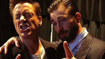 Robert Downey Jr. e Chris Evans - Reprodução/Instagram
