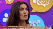 Apresentadora descobre história inusitada no matinal - Reprodução/TV Globo