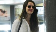 Nathalia Dill no aeroporto de Congonhas em São Paulo - Leo Franco / AgNews