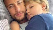 Neymar posta foto com o filho, Davi Lucca - Instagram
