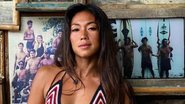 Danni Suzuki exibe corpão ao posar de biquíni em cachoeira - Instagram