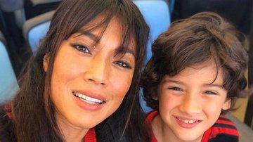 Danni Suzuki ajuda o filho nos estudos durante a quarentena - Instagram
