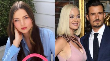 Miranda Kerr, ex-esposa de Orlando Bloom, celebra nascimento da filha do ator com Katy Perry - Instagram/Getty Images