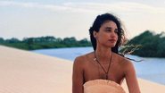 Débora Nascimento aproveita belíssima paisagem carioca para posar para cliques deslumbrantes - Reprodução/Instagram