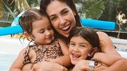 Bella Falconi aparece deitada com as filhas e se derrete - Reprodução/Instagram