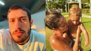 Vinicius Martinez se derrete por Carol Dantas e Valentin - Reprodução/Instagram
