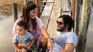 Dudu Azevedo faz passeio de lancha com a esposa e o filho - Reprodução/Instagram
