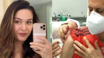 Fernanda Machado comemora vacinação do pai contra a Covid-19 - Reprodução/Instagram