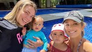 Carol Dantas publica clique com Ticiane Pinheiro e os filhos - Reprodução/Instagram