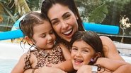 Bella Falconi aproveita hidromassagem ao lado das filhas - Reprodução/Instagram