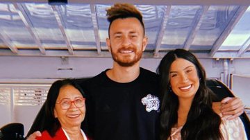Fred e Bianca Andrade reúnem suas família no Dia das Mães - Reprodução/Instagram