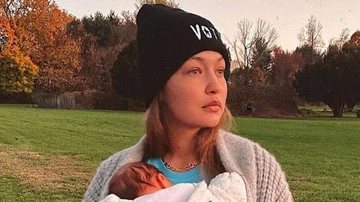 Gigi Hadid compartilha clique inédito da primeira gravidez - Foto/Instagram
