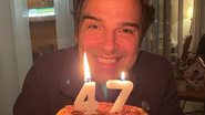 Tadeu Schmidt celebra aniversário de 47 anos no 'Fantástico' - Reprodução/Instagram