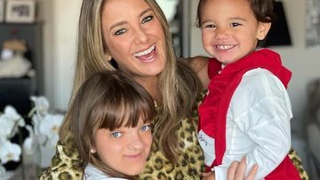 Ticiane Pinheiro surge com as filhas após viagem de Rafa - Reprodução/Instagram